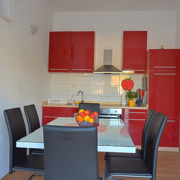 Kitchen, Apartmani Dalmatian, Apartmani Dalmatian Bilice with pool, Dalmatia, Croatia Bilice